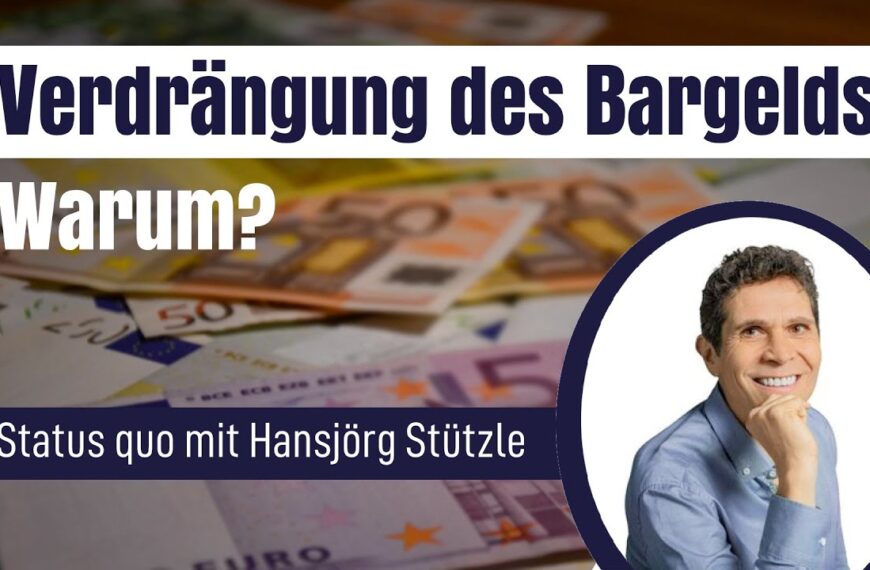 Der mündige Bürger:„Die Verdrängung des Bargelds“ – mit Autor Hansjörg Stützle