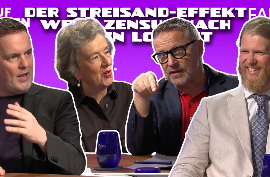 DER STREISAND-EFFEKT Jeannette Fischer, Marc Längert aka Clownswelt, Holger Kreymeier, Borris Brandt