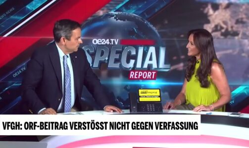 Die ORF Gebühr ist eine Sauerei. Zwangssteuern für diese Fake News Schleuder.