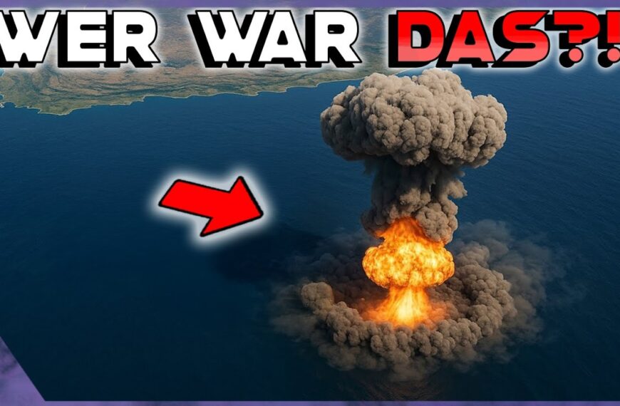 Eine ATOMBOMBE EXPLODIERTE IM OZEAN – und niemand gibt es zu! 😳