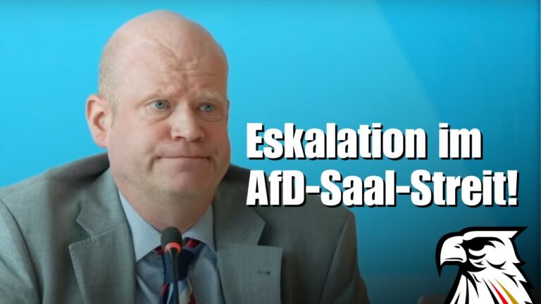 Mehr über den Artikel erfahren Eskalation im Saal-Streit: AfD zieht vor Verfassungsgericht – Ulrich Vosgerau zu allen Hintergründen