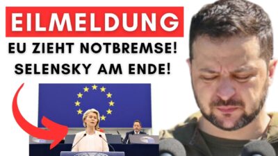 Mehr über den Artikel erfahren EU stoppt Ukraine-Gelder! Nächster Selensky-Skandal aufgeflogen!