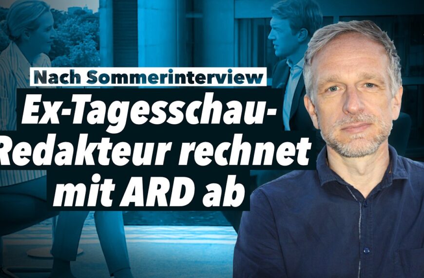 Ex-Tagesschau-Redakteur Alexander Teske über das Weidel-Interview und Dunja Hayali