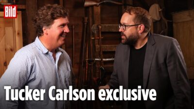 Mehr über den Artikel erfahren Exclusive: Paul Ronzheimer trifft Tucker Carlson | RONZHEIMER