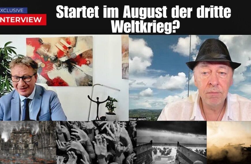 Oliver Janich:🔥Startet im August der dritte Weltkrieg? Helmut Reinhardt im Interview