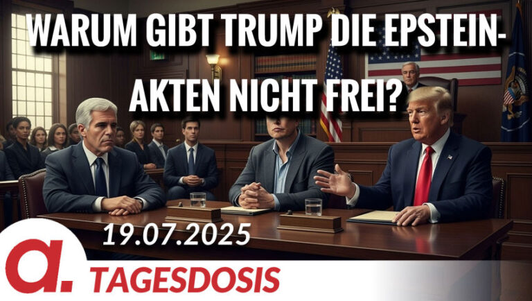 Mehr über den Artikel erfahren Warum will Trump die Epstein-Akten nicht freigeben? | Von Thomas Röper