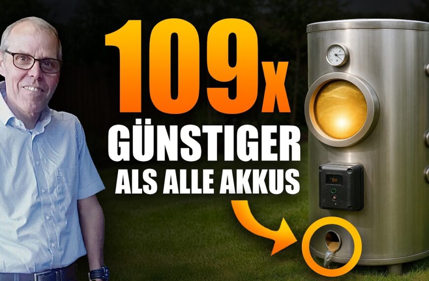Genial! 66-Jähriger Ingenieur revolutioniert Heimspeicher!