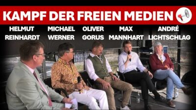 Mehr über den Artikel erfahren Gesprächsrunde mit Helmut Reinhardt: Der Kampf der freien Medien gegen Zensur und Staatswillkür