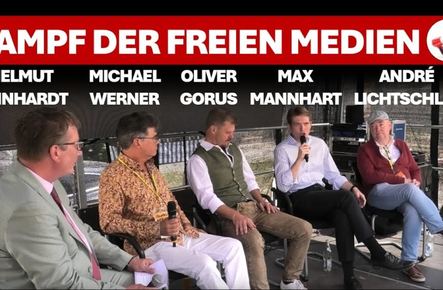 Gesprächsrunde mit Helmut Reinhardt: Der Kampf der freien Medien gegen Zensur und Staatswillkür