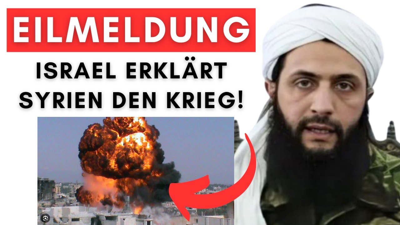 Großangriff auf Damaskus – Generalmobilisierung in Syrien – Israelische Panzer & Kampfjets aktiv!