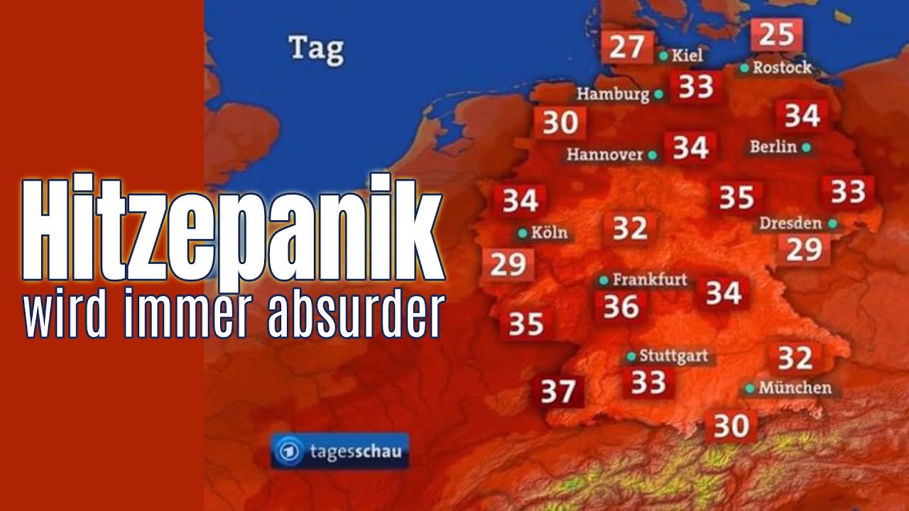 Hitzepanik – die Klima-Propaganda wird immer absurder