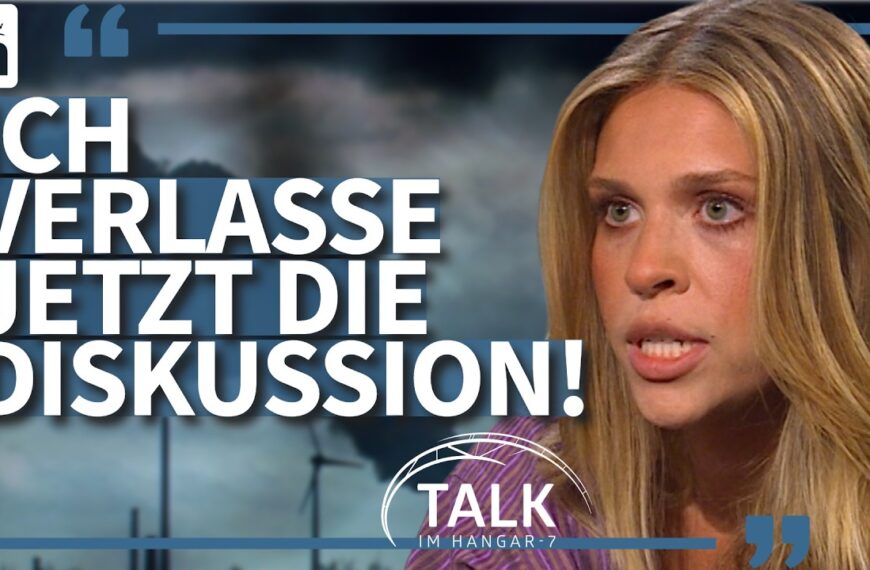 Hitzewelle & Klimastreit: Aktivistin Anja Windl verlässt Talk-Runde | Talk im Hangar-7