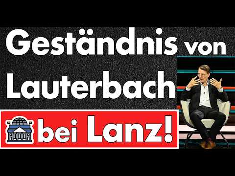 Ex-Minister Lauterbachs Geständnis bei Lanz: Rentner sterben wegen schlechtem Gesundheitssystem