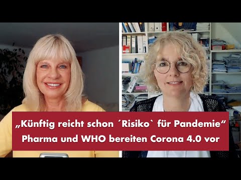„Künftig reicht schon ´Risiko` für Pandemie“ – Punkt.PRERADOVIC mit Dr. Beate Sybille Pfeil
