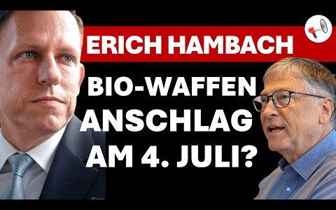 Narzistische Psychopathen: Kommt am 4. Juli ein Bio-Waffen-Angriff? | Erich Hambach im Interview