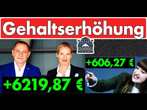 Skandal: Weidel & Chrupalla nehmen 6219,87 € mehr Zulagen! Diätenerhöhung ist ein Witz dagegen!
