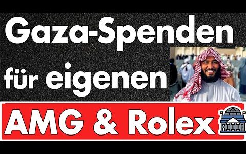 Gaza-Spenden für Luxusauto ausgegeben: Islamistischer TikTok-Star gesteht Betrug! 3 Jahre Haft!
