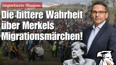 Mehr über den Artikel erfahren Importierte Illusion: Die bittere Wahrheit über Merkels Migrationsmärchen! | Gerald Grosz