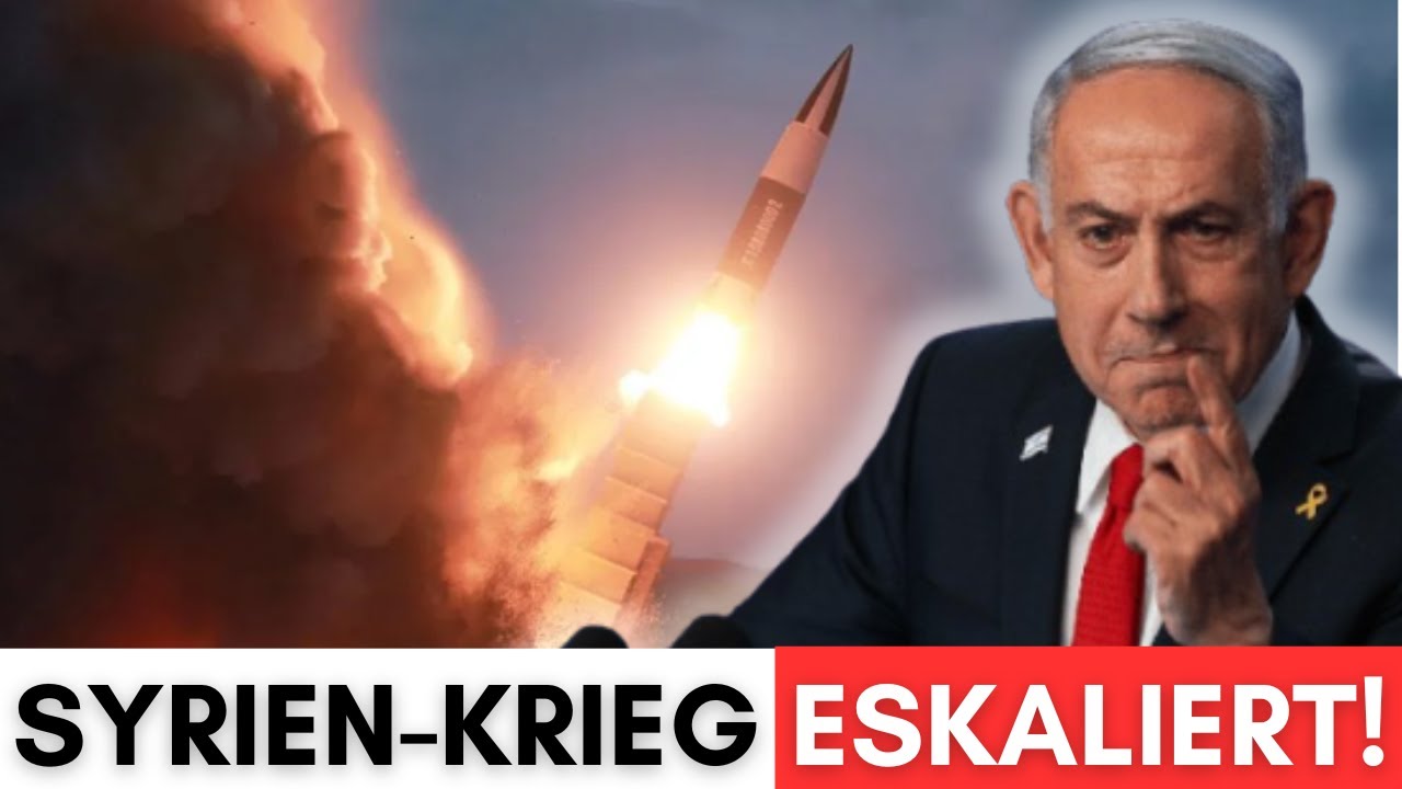 Israel Angriff mit Kampfjets & Panzern + Jagd auf syrischen Präsident + Trump rastet komplett aus!