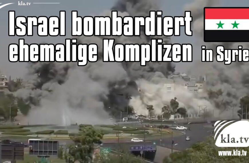 Israel bombardiert ehemalige Komplizen in Syrien
