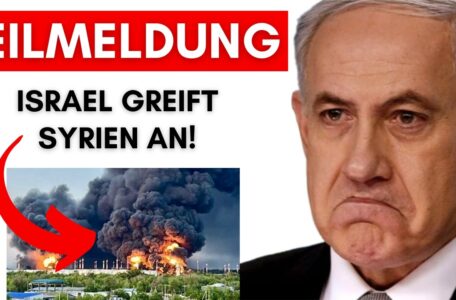 Israeli Angriff auf Syrien + Kampfjets und Panzer involviert + Notfallsitzung Netanyahu