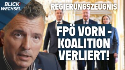 Mehr über den Artikel erfahren Koalition unter Druck: Bürger enttäuscht, FPÖ legt zu | BLICKWECHSEL
