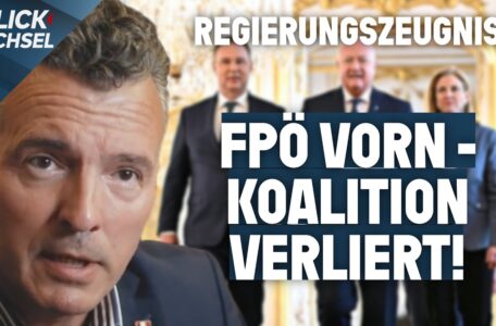 Koalition unter Druck: Bürger enttäuscht, FPÖ legt zu | BLICKWECHSEL