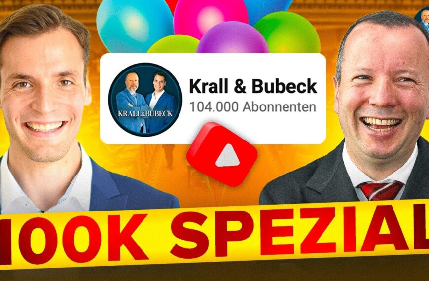 Krall & Bubeck: 100.000 Abos – Große Aktion & Überraschung!