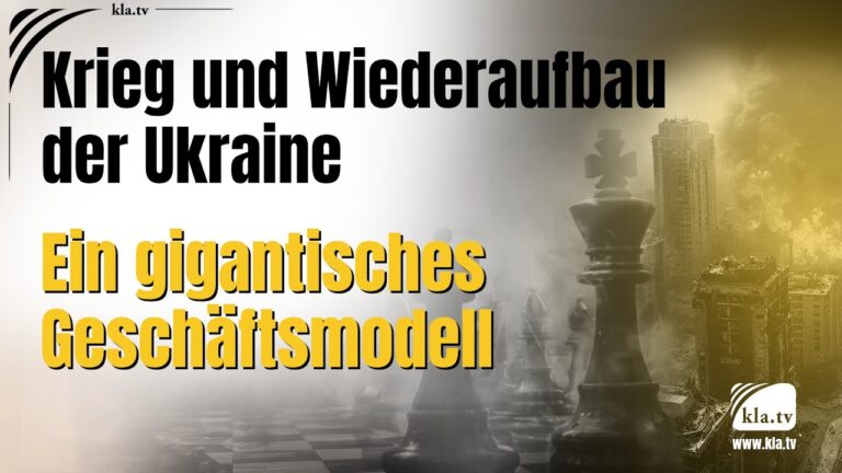 Mehr über den Artikel erfahren Krieg und Wiederaufbau der Ukraine  – ein gigantisches Geschäftsmodell