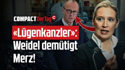 Mehr über den Artikel erfahren «Lügenkanzler»: Weidel demütigt Merz!💥