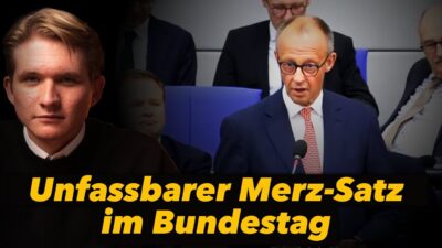 Mehr über den Artikel erfahren Menschenverachtender Satz in Brosius-Gersdorf-Affäre – Merz schockiert im Bundestag