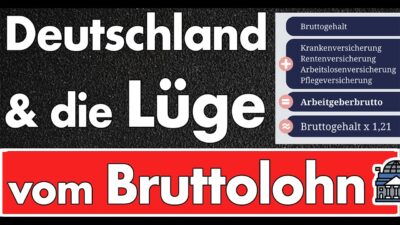 Mehr über den Artikel erfahren Mindestlohn und 40% Abgaben! Der Staat betrügt die Bürger um ihr wohlverdientes Geld!