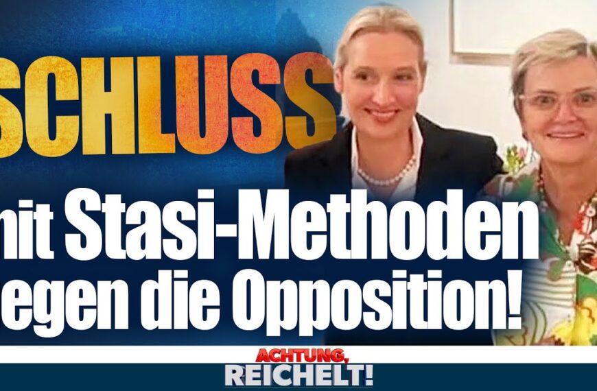 Mit Stasi-Methoden gegen Opposition, Weidel und Gloria! | Achtung, Reichelt!