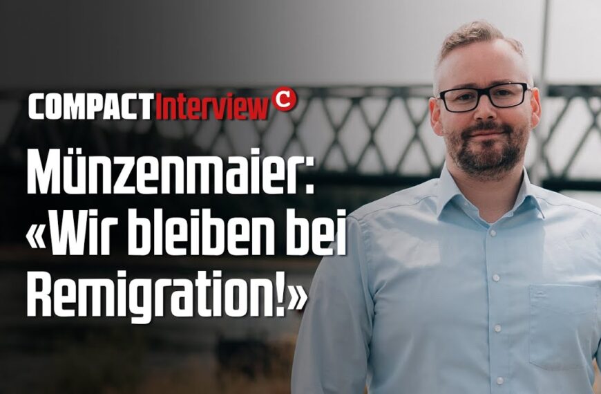 Münzenmaier (AfD): «Wir bleiben bei Remigration!»