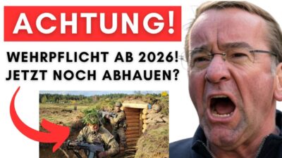Mehr über den Artikel erfahren Neue Infos zur Wehrpflicht ab 2026! Schnell raus aus Deutschland? Live-Update mit Dr. Florian Roski