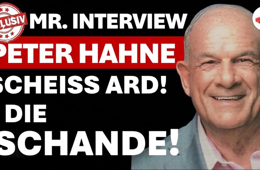 Peter Hahne exklusiv im Klartext: Unfassbare Schande um das Sommerinterview mit Dr. Alice Weidel