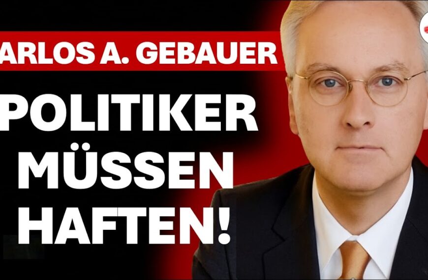 Politikerhaftung jetzt! Schluss mit der Narrenfreiheit im Parlament | Vortrag von Carlos A. Gebauer