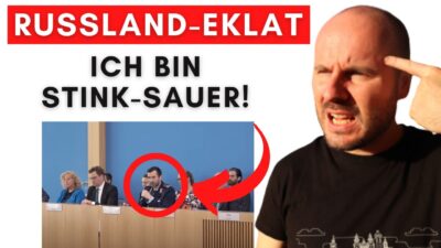 Mehr über den Artikel erfahren Pressekonferenz: Russland-Lügen der Bundesregierung immer erbärmlicher!