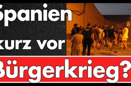 Proteste nach Migrantengewalt drohen zu eskalieren! Spanien kurz vor dem Bürgerkrieg?