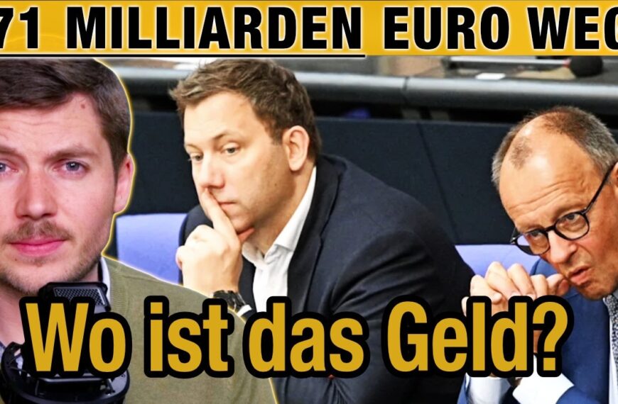 Regierung sucht 171 Milliarden Euro! WO ist das Geld Herr Kanzler?