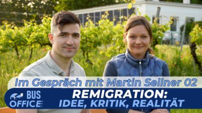Mehr über den Artikel erfahren Remigration: Idee, Kritik, Realität – Im Gespräch mit Martin Sellner