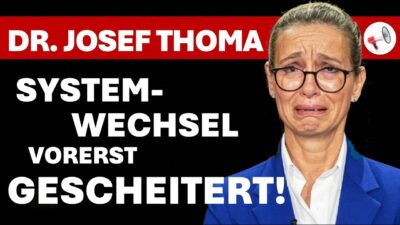 Mehr über den Artikel erfahren Systemwechsel aufgeflogen – Systemwechsel aufgeschoben | Satire mit Dr. Josef Thoma