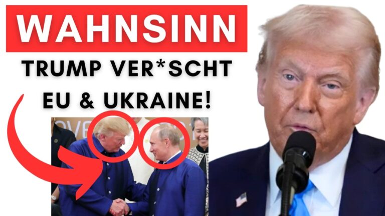 Mehr über den Artikel erfahren Trump & Putin machen Deal – EU und Ukraine stinksauer!