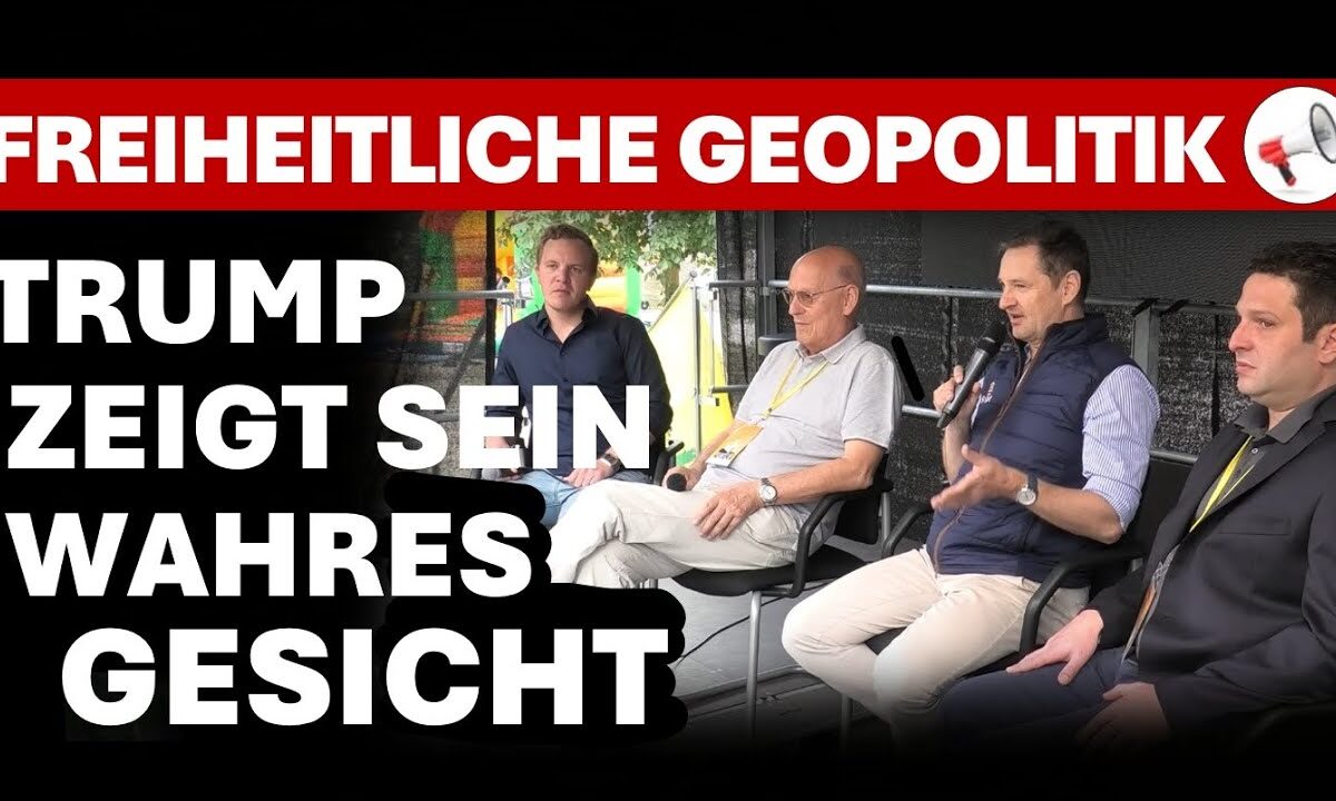 Trump zeigt sein wahres Gesicht – Freiheitliche Geopolitik – Gesprächsrunde mit Flavio von Witzleben