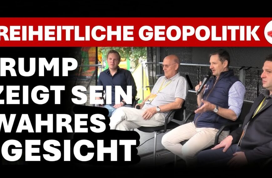 Trump zeigt sein wahres Gesicht – Freiheitliche Geopolitik – Gesprächsrunde mit Flavio von Witzleben