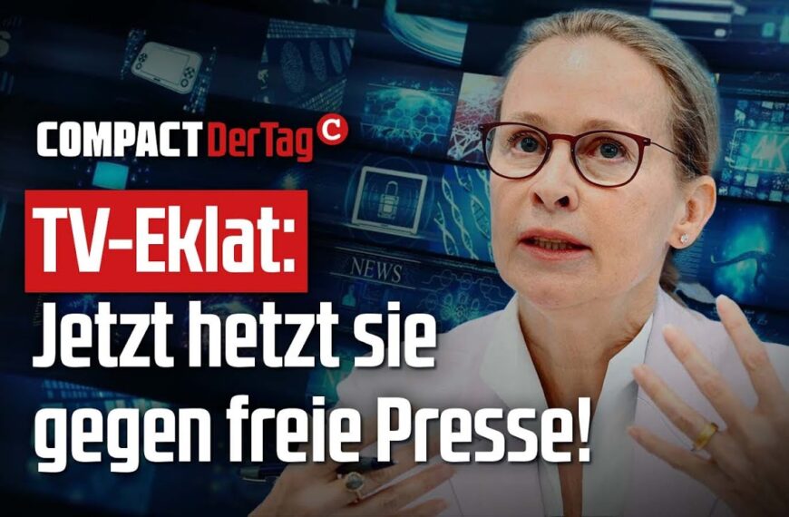 TV-Eklat: Jetzt hetzt sie gegen freie Presse!💥
