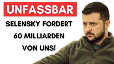 Mehr über den Artikel erfahren Ukraine fehlen 60 Milliarden & WIR sollen zahlen! (selbst ich bin geschockt)