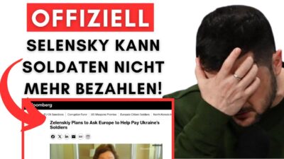 Mehr über den Artikel erfahren Ukraine fehlt Geld für eigene Soldaten + Selensky will Klitschko einsperren + Neuer Grossangriff!
