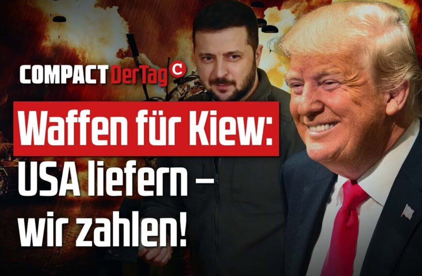 Waffen für Kiew: USA liefern – wir zahlen!💥