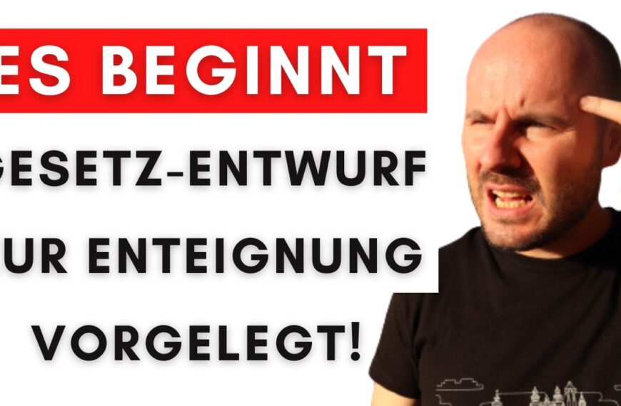 Wahnsinn! Auch kleine Betriebe & Privatpersonen betroffen! Sogar Enteignungs-Behörde wird gegründet!